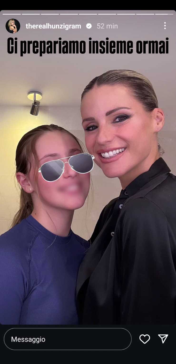 Celeste Trussardi papà