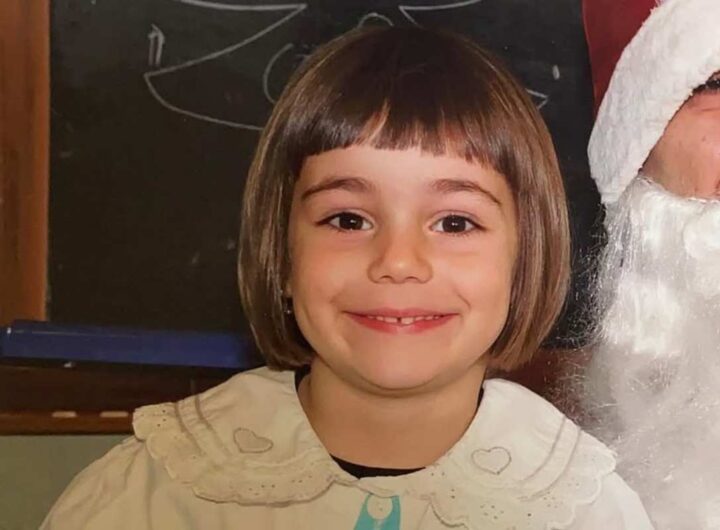 irriconoscibile da bambina